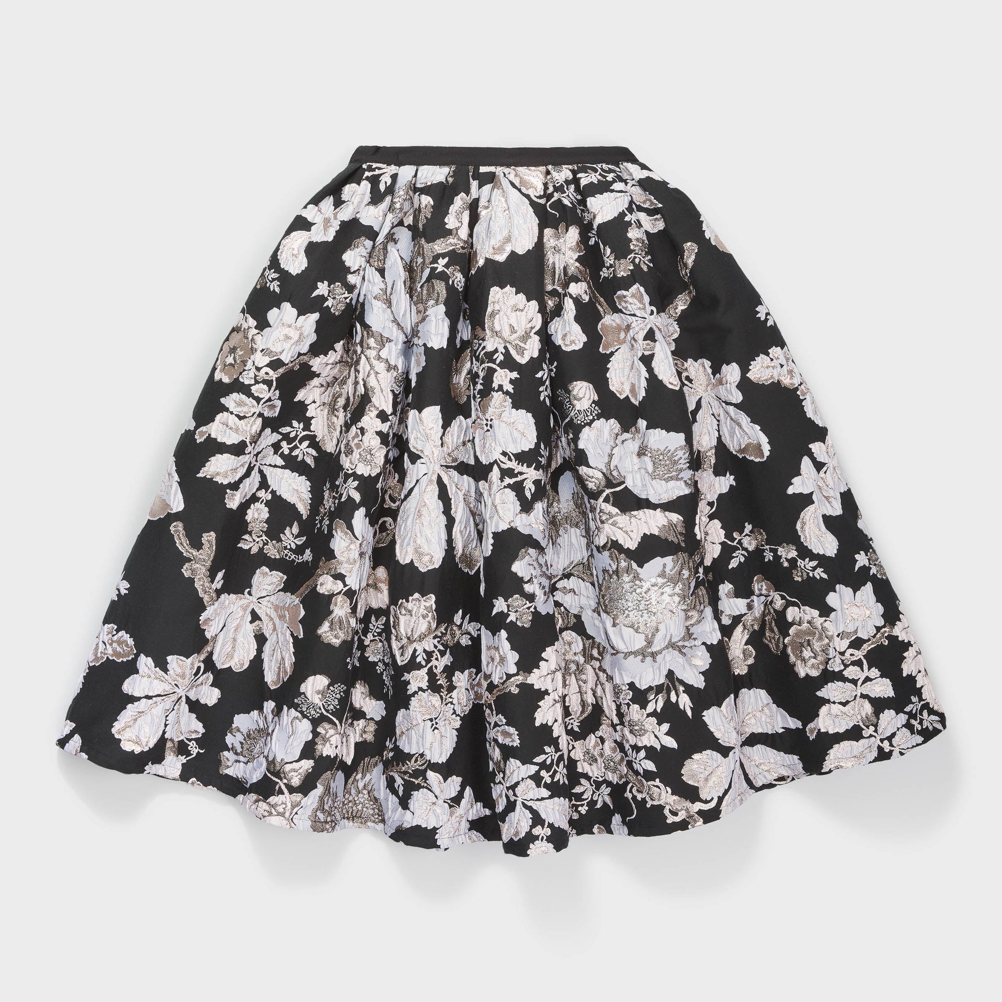 JESSICA SKIRT - SILVER FLORAL