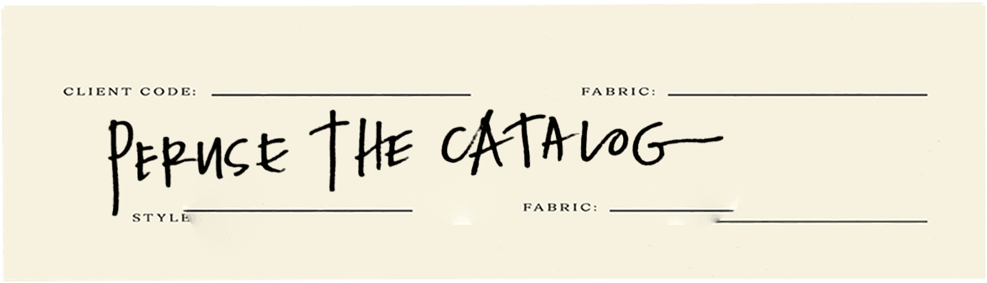 Peruse the catalog